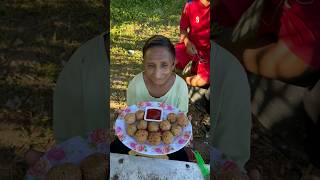 Download lagu Super Crunchy Taro Ball eating by #villagee |#viralvideo #shorts #fypシ゚ mp3