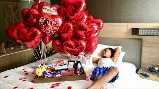 WOW! Surprising My Girlfriend for Valentines Day went like this.. Pt.1