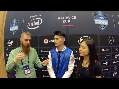 Interview with SCCC from Newbee - ESL One Katowice 2018 (4k)