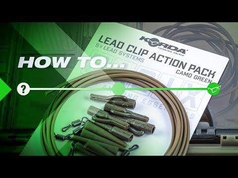 KORDA - Set závěsek Basix Lead Clip Action Pack