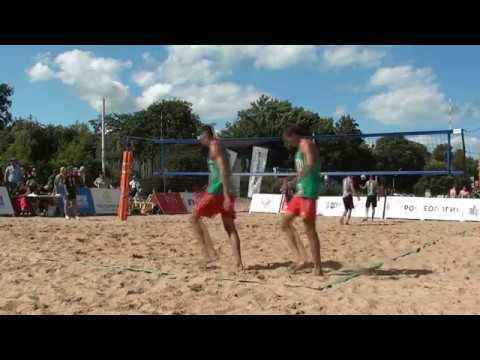 Beach volley Russia Pskov 2017 M Gold medal match Myskiv-Kramarenko and Hudyakov-Bykanov
