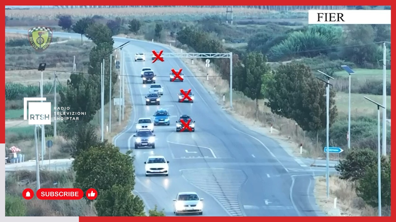 Aksioni në Fier, 7 të proceduar dhe qindra masa administrative për shkelje të Kodit Rrugor
