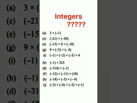 solve  integers  problems