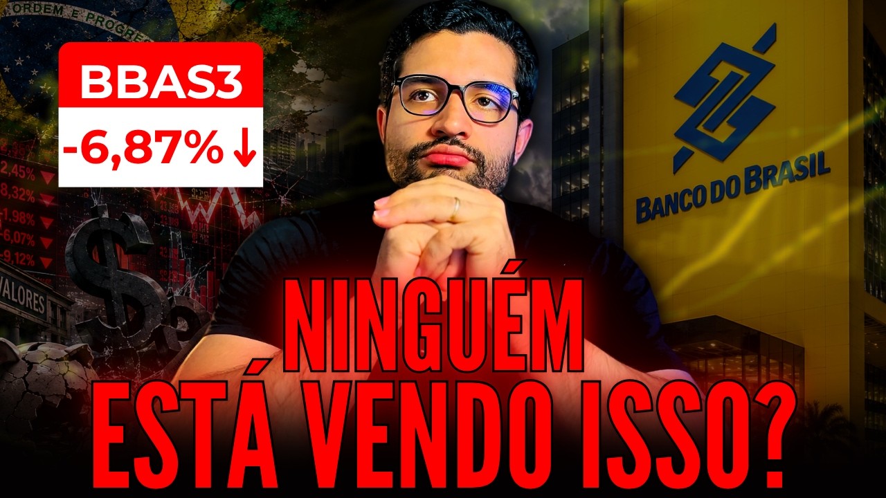 O BANCO DO BRASIL NÃO ESTÁ VALENDO NADA? O MERCADO ESTÁ MÍOPE COM BBAS3?