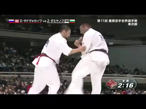 Best  Ko:Zahari Damyanov(Bulgaria)vs Darmen Sadvokasov(Russia)/ippon by Jodan Mawashi Geri