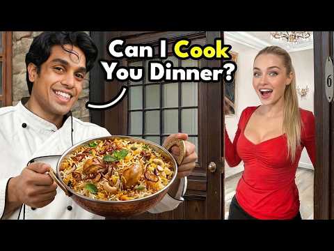 I Asked Foreign Girls If I Can Cook Indian Food For Them