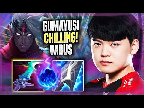 GUMAYUSI CHILLING WITH VARUS! - T1 Gumayusi Plays Varus ADC vs Samira! | Season 2022