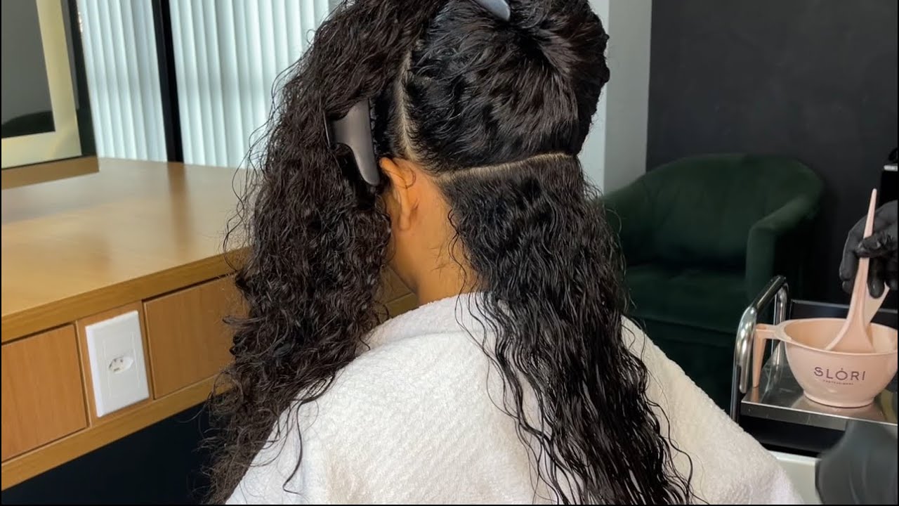 COMO FAZER UM BOTOOX PARA SOLTURA DE CACHOS - CABELO COM MUITO BRILHO