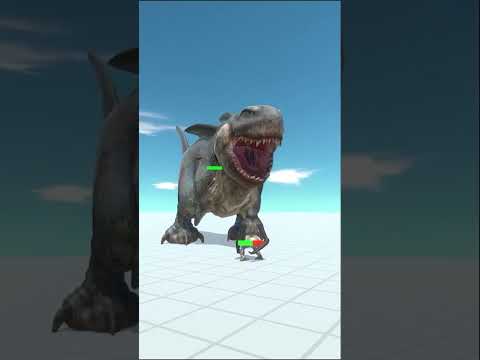 ARBS Shorts｜ Megalodon Rex vs Poojectile Gorilla