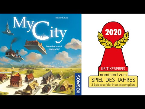 Nominiert zum Spiel des Jahres 2020: My City