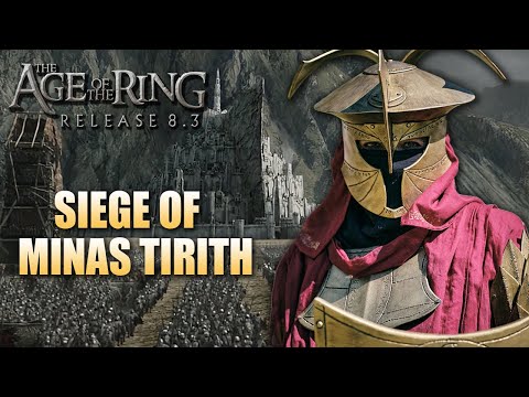 Age of the Ring mod 8.3.1 | The Assault at Minas Tirith | Custom map!