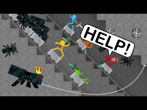 I voiced over Alan Becker's Cave Spider Roller Coaster - Animation vs. Minecraft Shorts Ep. 14