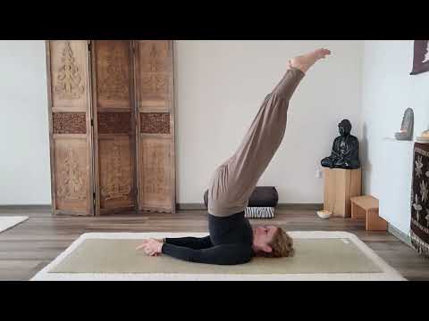 Schulterstand und Pflug