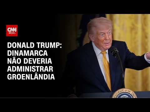 Trump volta a dizer que a Groenlândia deveria ser controlada pelos EUA; Dinamarca rebate ameaça