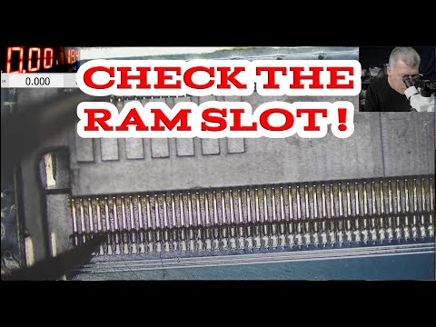 HP laptop - coming with no picture - can be the ram slot