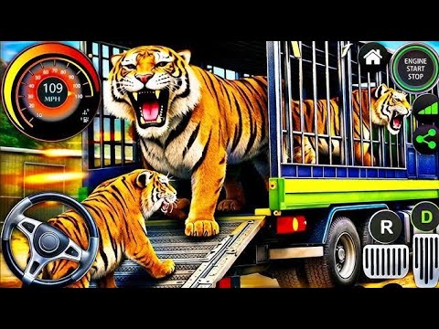 Animal Truck Transport Simulator - Real Cargo Truck Zoo Transporter Driving -Android GamePlay #viral
