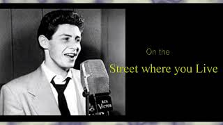 Eddie Fisher   On The Street Where You Live