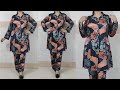 Trendy Cordset Top Shirt Design Cutting Stitching Front Open Cord Set Dress Top DIY Coat Collar