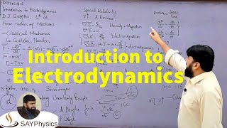 L1.1 The Realms of Mechanics: Introduction to Electrodynamics (Griffiths) | Physics Lecture