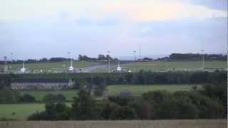 preview picture of video 'Carlton Countryside Around Leeds Bradford Airport, West Yorkshire, UK - 11th September, 2012'