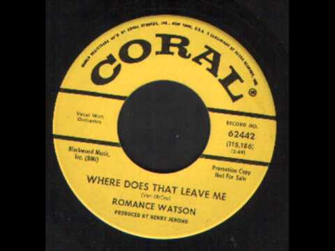 Romance Watson - Where does that leave me - Northern Soul.wmv