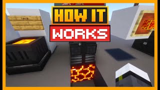 HOW THE THERMO GENERATOR WORKS IN MINECRAFT WITH POWAH