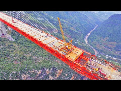 Amazing Modern Fastest Bridge Construction Technology - Incredible Biggest Heavy Equipment Machines