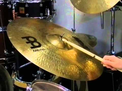 Meinl Cymbal MB20 - 24" Pure Metal Ride! Video Clip!! Killer Sound!
