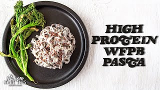 The BEST Plant-Based Alfredo - EASY Vegan Instant Pot Recipe (WFPB, nut-free, GF, oil-free)