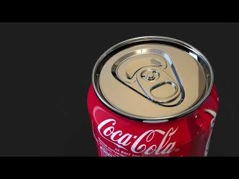 3D Product Animation - Coke