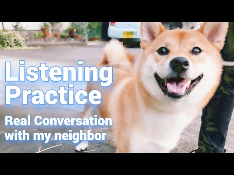 [Eng Sub] Real Conversation with My Next-Door Neighbor | Japanese Listening Practice