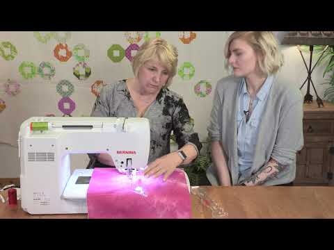 BERNINA: Ruler Work on a Domestic Machine