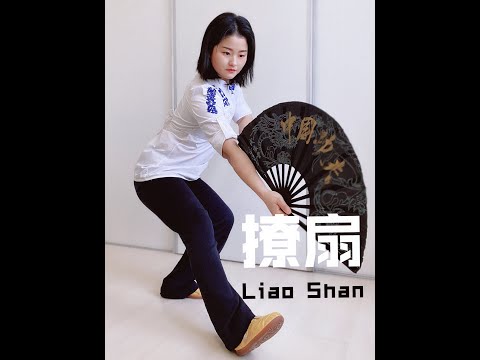 Wushu Kung Fu en Casa Día 184 Forma Abanico 52 太极功夫扇 Parte 4