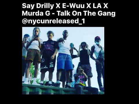 Talk On The Gang - Say Drilly X E-Wuu X LA X Murda G (Unreleased Selling) #shorts #saydrilly