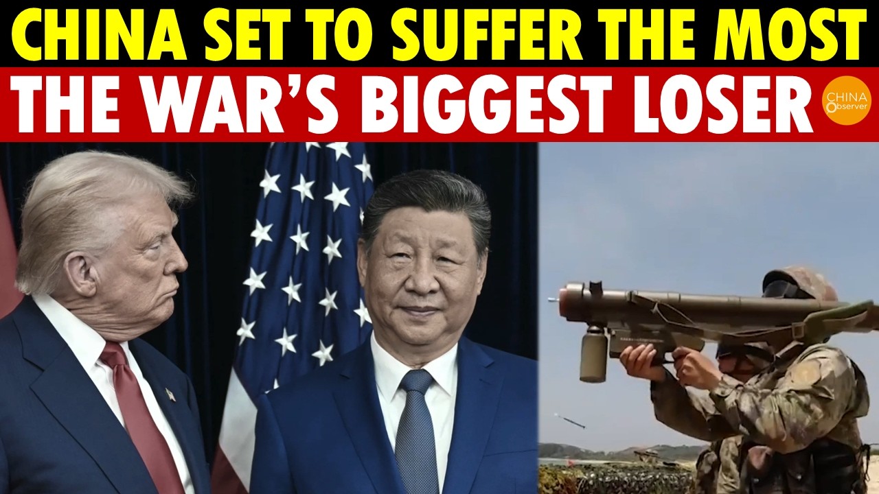 China Faces Heavier Blow, Becoming the Biggest Loser in Iran War