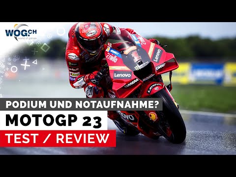 MotoGP 23 - Test: Podium und Notaufnahme?