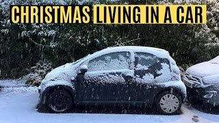 Living in a car on Christmas Day