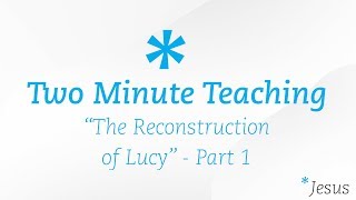 Find out why Lucy is lying to you - Part 1