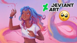 DeviantArt is dying 😞 +speedpaint