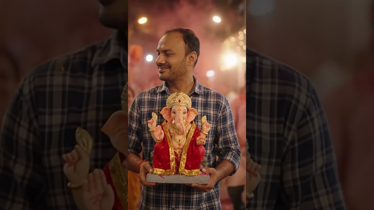 Ganesh Maharaj ka Griha Pravesh: Divinity Unleashed - Rituals & Blessings for Your Home!viral video