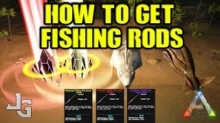 ARK - How/Where to find quality Fishing Rods - Gui