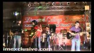 Aamir Aly with siege...Song Munni badnam hui... Live