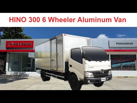 Hino 300 6 Wheeler Aluminum Van
