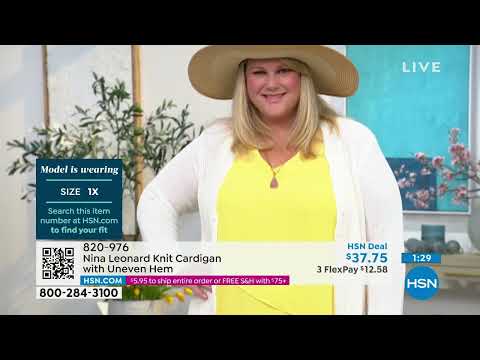 HSN | Nina Leonard Fashions 03.23.2023 - 07 PM