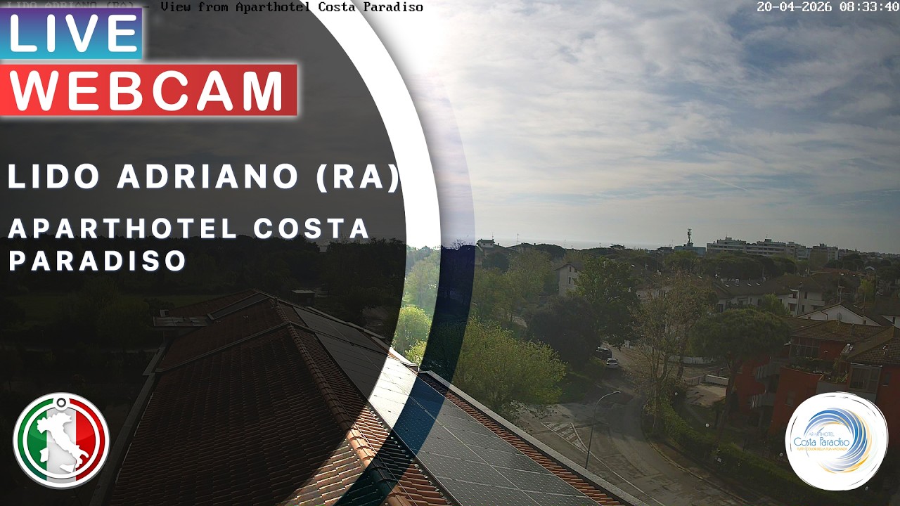 Live webcam view of Costa Paradiso Coastal Panorama