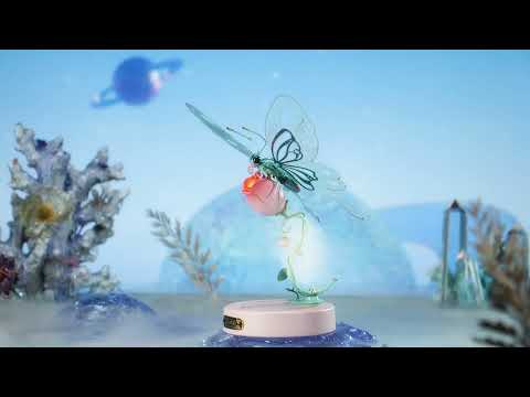 Mô hình steampunk ROKR 3D DIY Bươm Bướm Bay Cơ Khí MI05