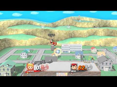 Lucas WRECKS Ness Smash 4 Wii U