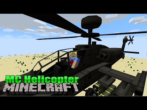 Airplanes & Helicopters |  MC Helicopter - Minecraft Mod Review