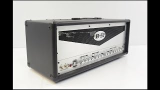 Video thumbnail for B-52 AT-100 Head (Designed By Bruce Egnater) High Gain Metal Play Through by Jriff79 Guitar