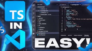 Download the video "THIS is EASY TypeScript Setup in VSCode"